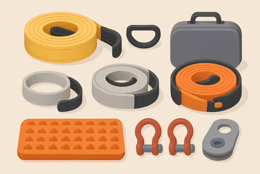 Best Tow Straps and Recovery Kits for Trucks