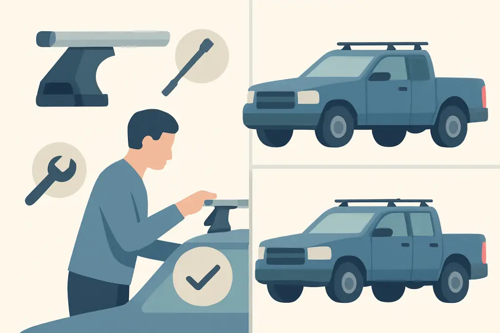 How to Install a Roof Rack on Your Truck