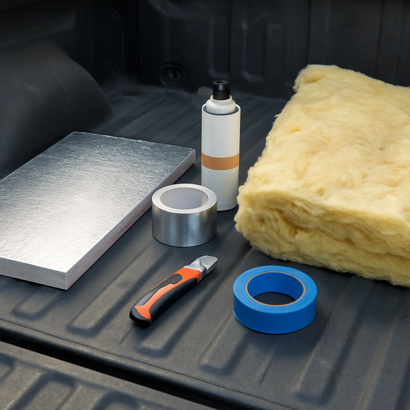 What Materials Do You Need to Insulate a Truck Bed?