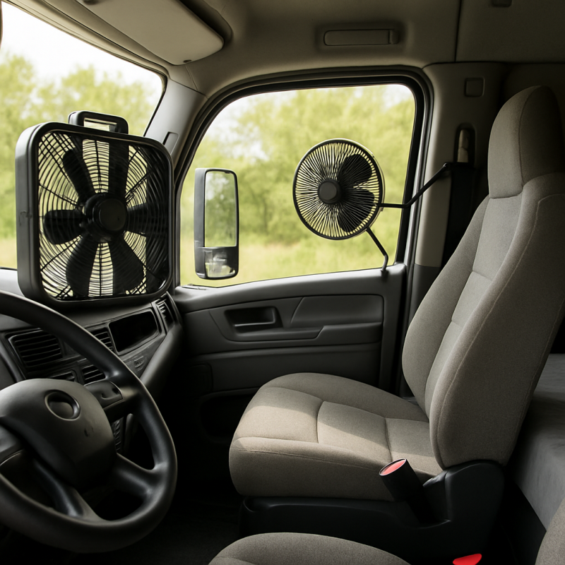 How Does Cross-Ventilation Work in a Truck Cab?