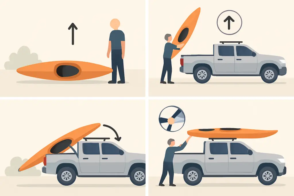 How to Load a Kayak on a Truck by Yourself