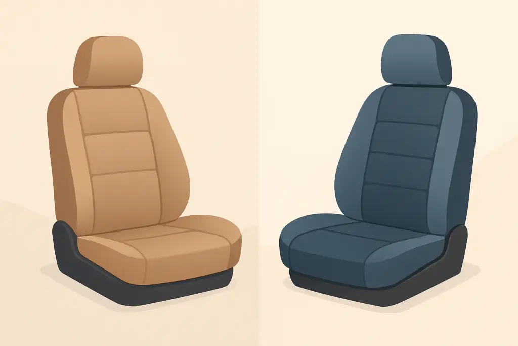 Leather vs Neoprene Seat Covers