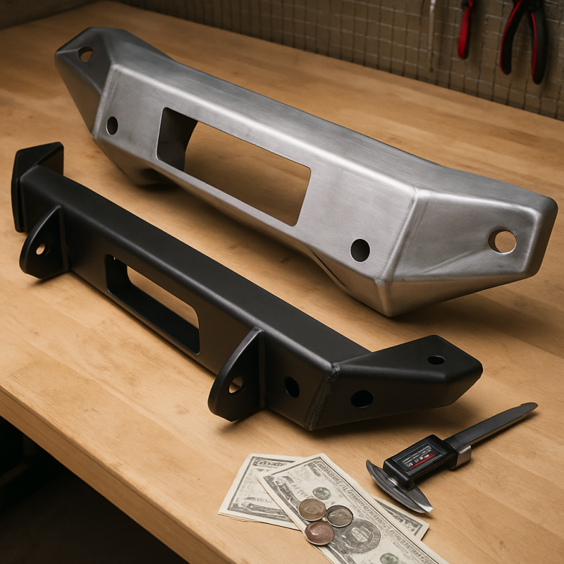 How Do Costs Compare Between Steel and Aluminum?