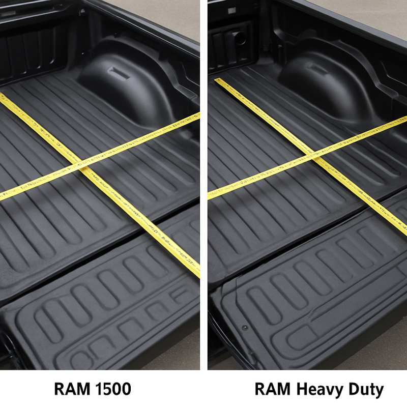 What Are Ram 1500 and Heavy Duty Bed Dimensions?