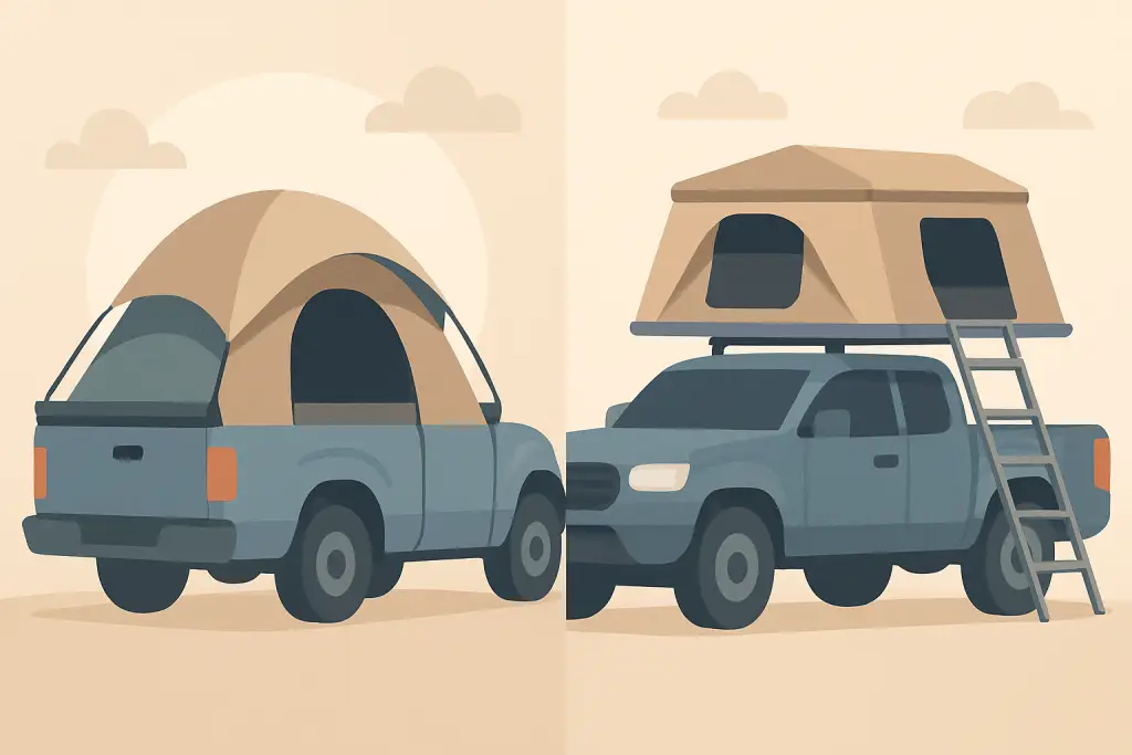 Truck Bed Tent vs Rooftop Tent: Which Is Right for You?